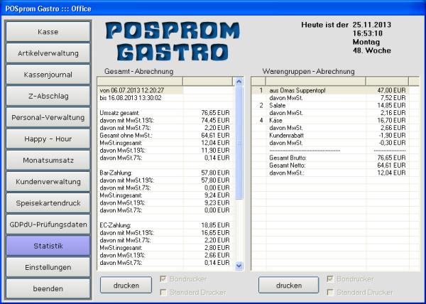 KASSENSYSTEM 15 Zoll Schwarz TOUCHSCREEN GASTRONOMIE